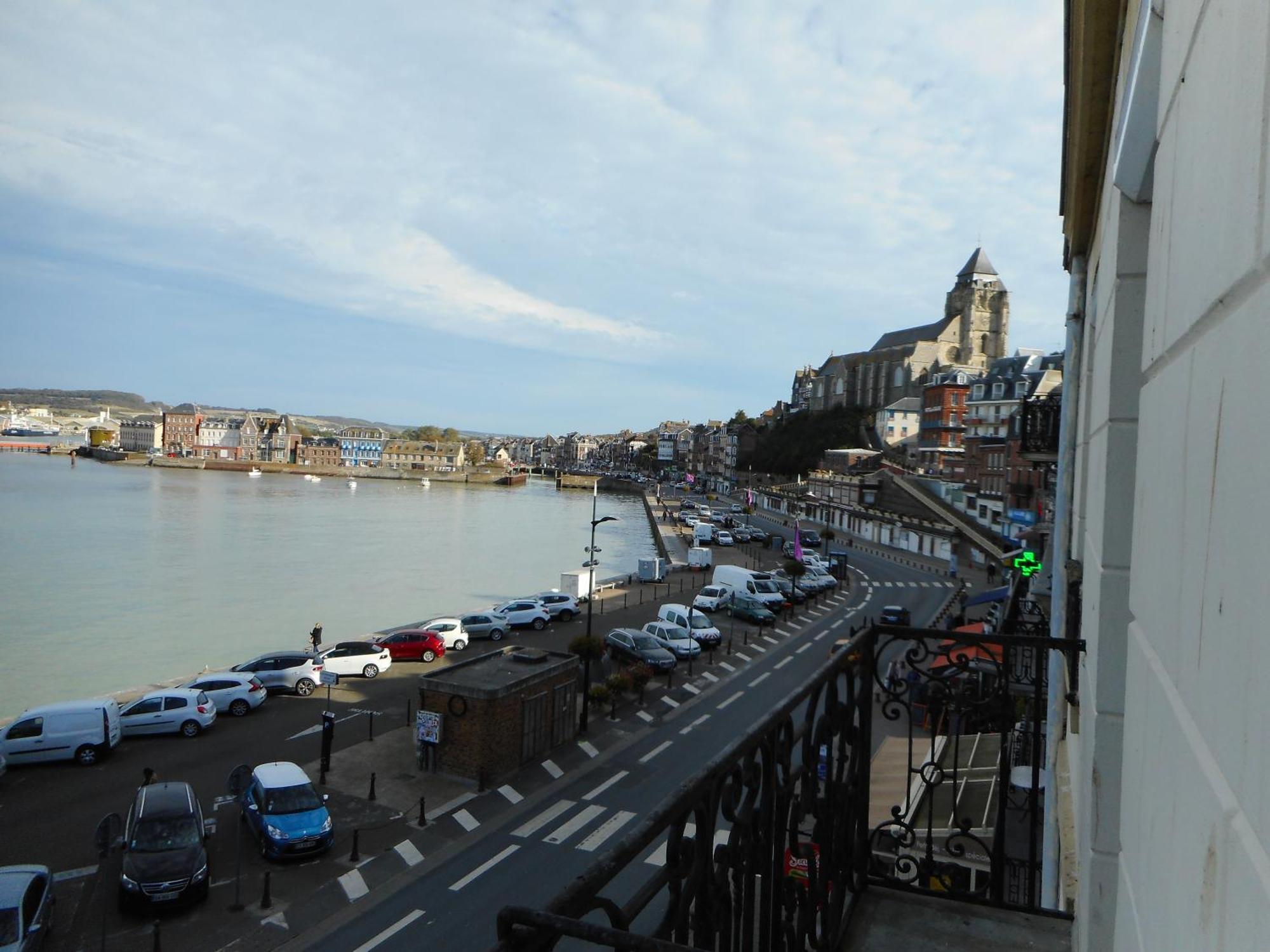 Superbe Vue Mer Quai 39 Le Tréport Eksteriør billede